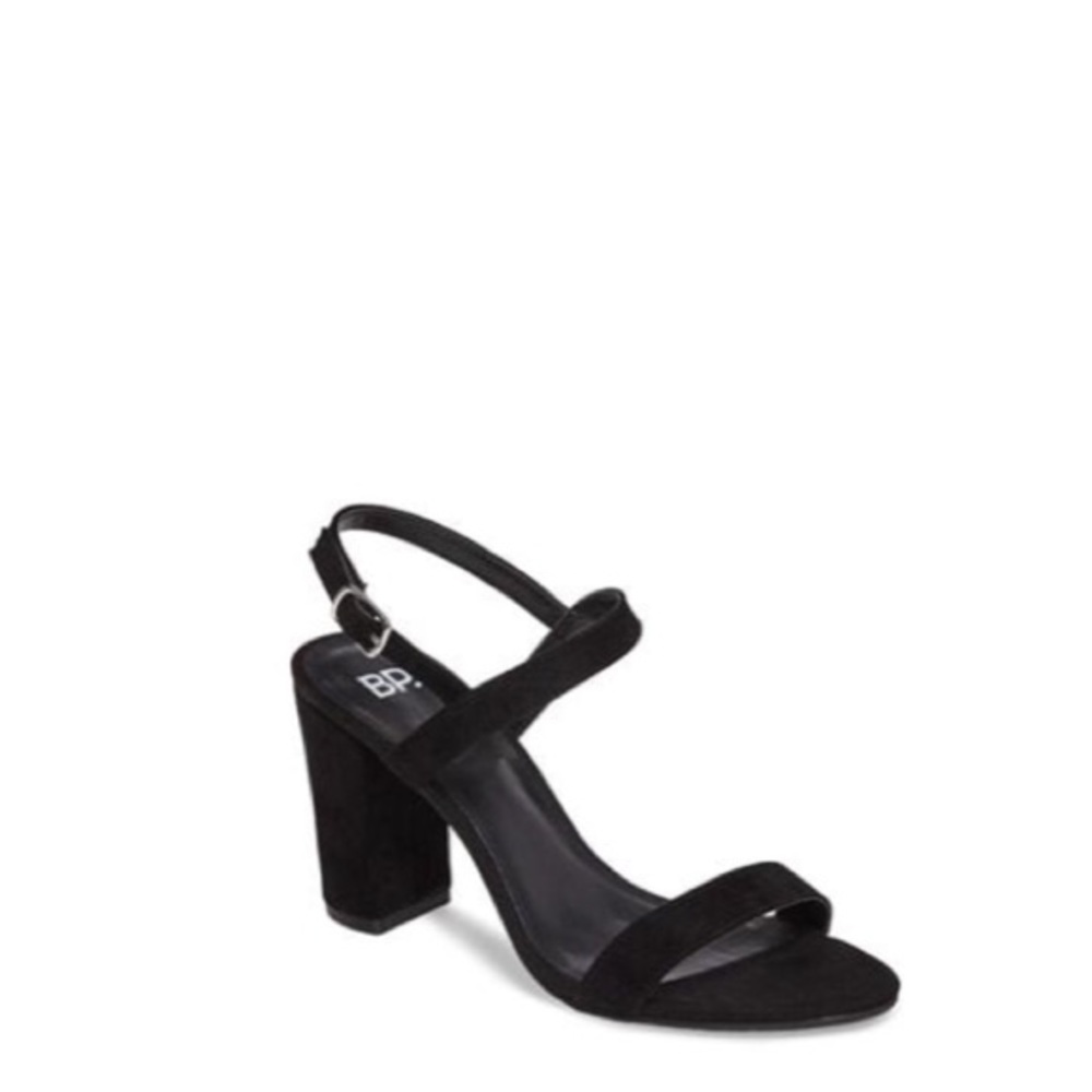 Women's Black Lula Block Heel Slingback Sandal